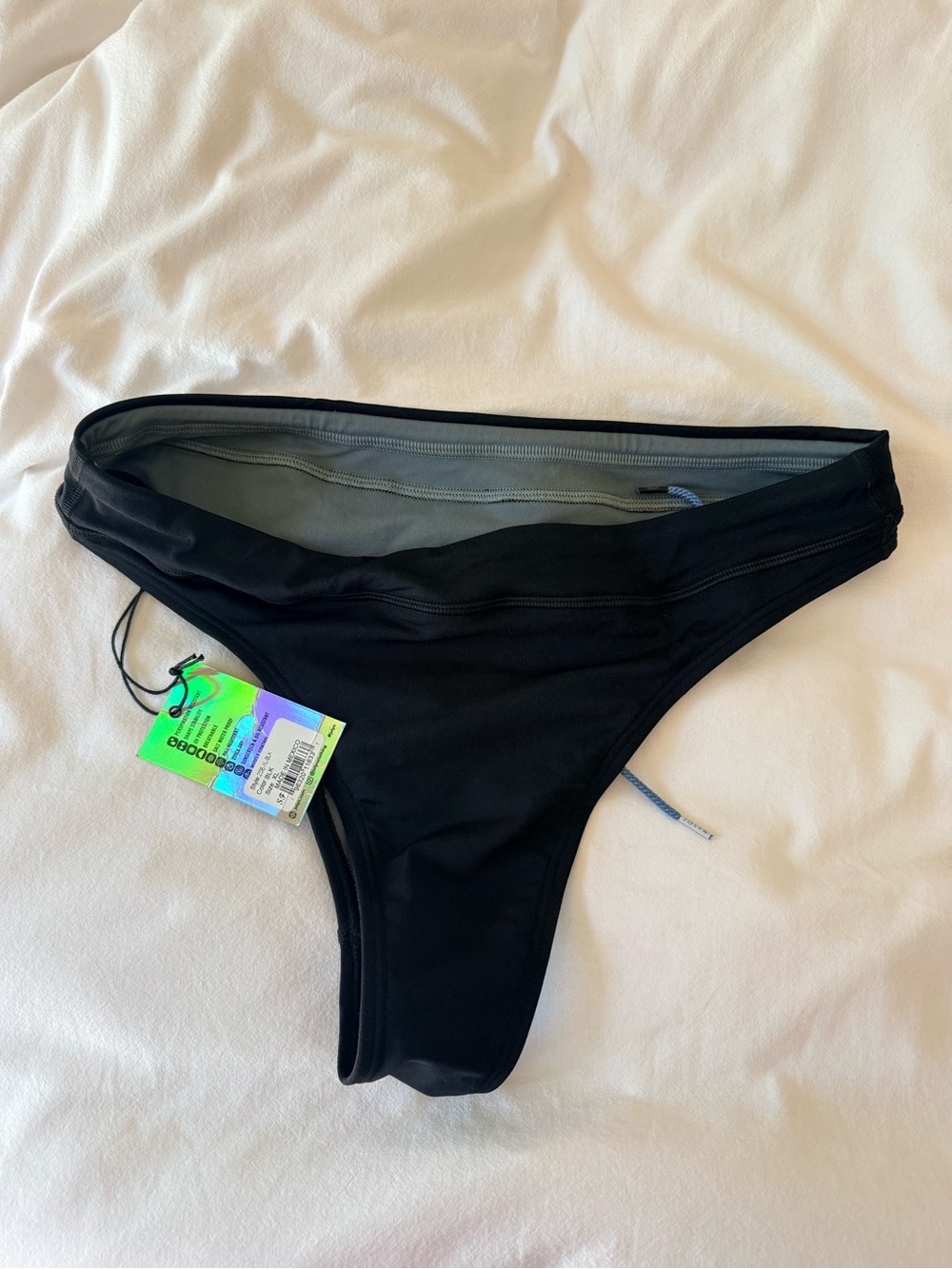 Jolyn Clothing Black Women’s Swim Bikini Bottom